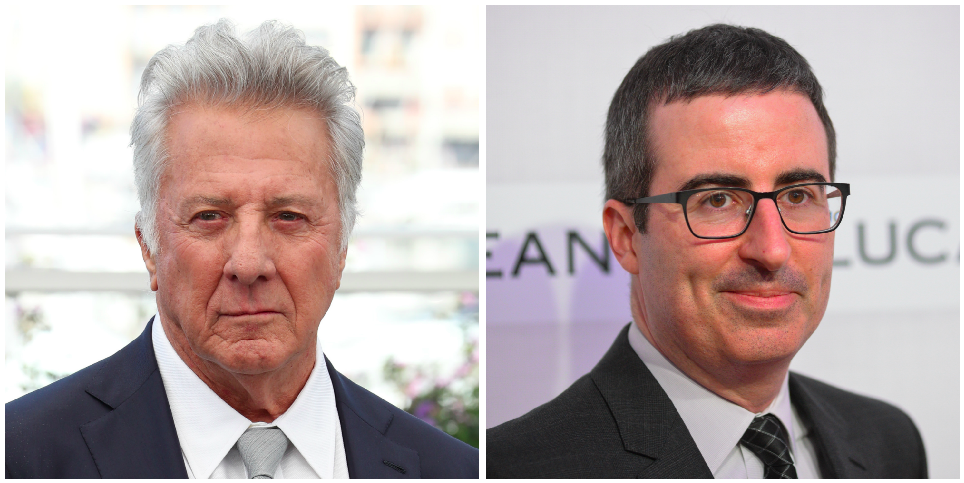 Watch: Dustin Hoffman, John Oliver Clash Over Sexual Harassment Claims