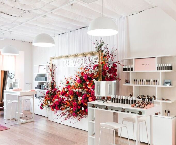 Revolve's Beauty Pop-up Engaged Customers With Beauty Experts