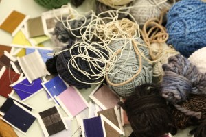 Jussara Lee held a holiday mending party to encourage sustainability.