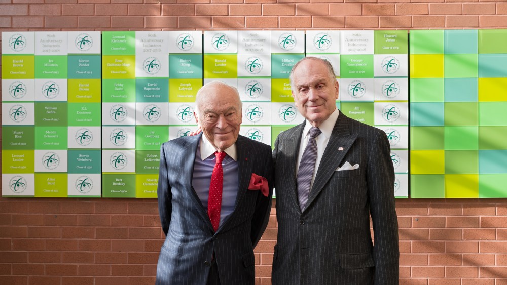 Leonard and Ronald Lauder