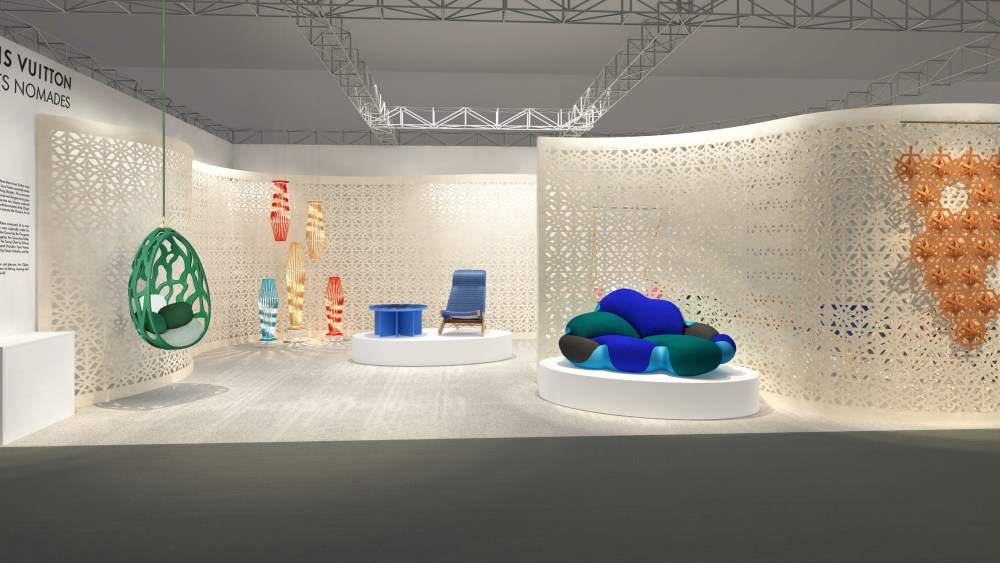 Louis Vuitton’s Design Miami/ booth
