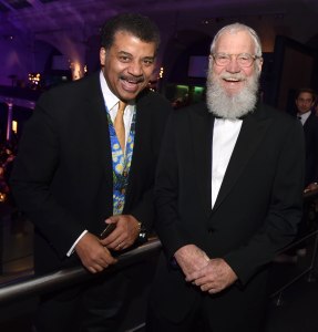Neil deGrasse Tyson, David LettermanAmerican Museum of Natural History Gala, Inside, New York, USA - 30 Nov 2017
