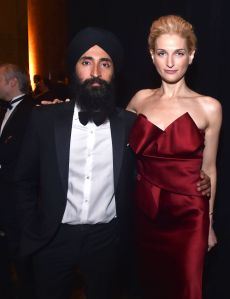 Waris Ahluwalia, Ruth PowysAmerican Museum of Natural History Gala, Inside, New York, USA - 30 Nov 2017