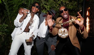 Wiz Khalifa, Slick Rick and Snoop DoggGQ Men of the Year Awards, Inside, Los Angeles, USA - 07 Dec 2017