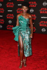 Lupita Nyong'o 'Star Wars: The Last Jedi' film premiere, Arrivals, Los Angeles, USA - 09 Dec 2017