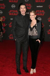 Adam Driver and Joanne Tucker
'Star Wars: The Last Jedi' film premiere, Los Angeles, USA - 09 Dec 2017