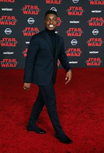 John Boyega 'Star Wars: The Last Jedi' film premiere, Los Angeles, USA - 09 Dec 2017