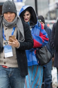 On the street at the Sundance Film Festival 2018