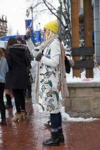 On the street at the Sundance Film Festival 2018