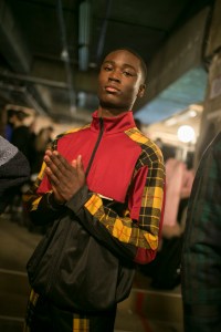 Backstage at Astrid Andersen Men's Fall 2018