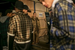 Backstage at Astrid Andersen Men's Fall 2018