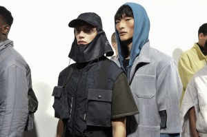 Backstage at A-Cold-Wall Men's Fall 2018