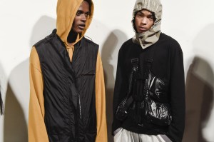 Backstage at A-Cold-Wall Men's Fall 2018