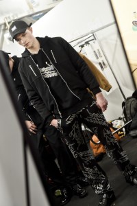 Backstage at Blood Brother Men's Fall 2018