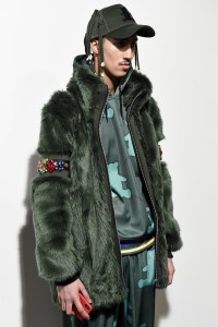 Backstage at Bobby Abley Men's Fall 2018