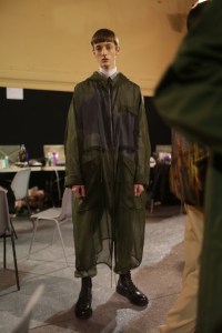Backstage at OAMC Men's Fall 2018