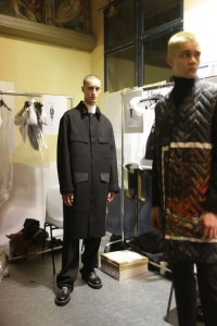 Backstage at OAMC Men's Fall 2018