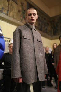 Backstage at OAMC Men's Fall 2018