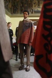 Backstage at OAMC Men's Fall 2018