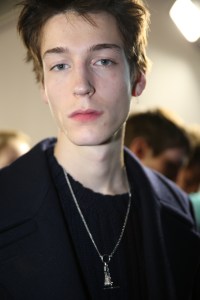 Backstage at Paul Smith Men's Fall 2018