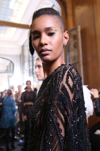 Backstage at Zuhair Murad Coutuer Spring 2018