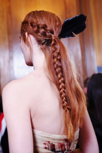 Backstage at Zuhair Murad Coutuer Spring 2018