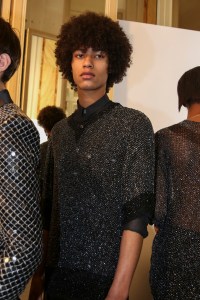Backstage at Balmain Homme Men's Fall 2018