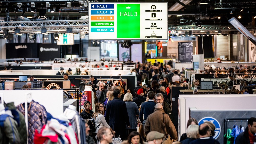 It’s a view on Premium fair at Station Berlin, photo by Premium Exhibitions.