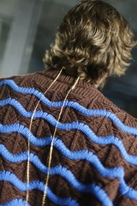 Backstage at Acne Studios Men's Fall 2018