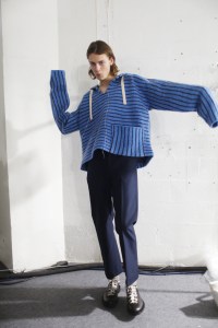 Backstage at Acne Studios Men's Fall 2018