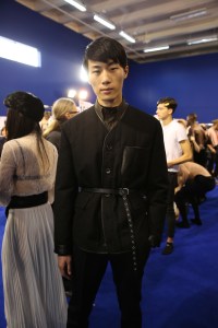 Backstage at Cerrutti 1881 Men's Fall 2018