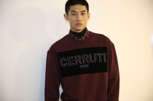 Backstage at Cerrutti 1881 Men's Fall 2018