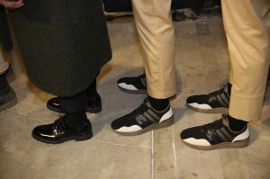 Backstage at Cerrutti 1881 Men's Fall 2018