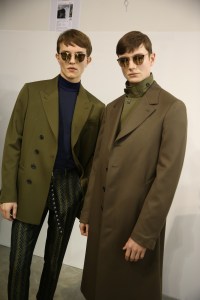 Backstage at Cerrutti 1881 Men's Fall 2018