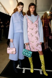 Backstage at Kenzo Men's Fall 2018