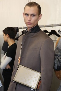 Backstage at Louis Vuitton Men's Fall 2018