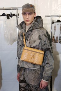 Backstage at Louis Vuitton Men's Fall 2018