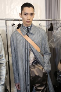 Backstage at Louis Vuitton Men's Fall 2018