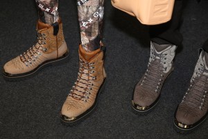 Backstage at Louis Vuitton Men's Fall 2018