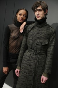 Backstage at Neil Barrett Men's Fall 2018