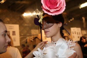 Backstage at Victor & Rolf Couture Spring 2018