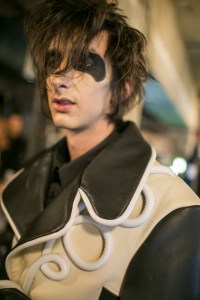 Backstage at Charles Jeffrey Loverboy Men's Fall 2018