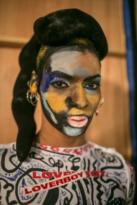 Backstage at Charles Jeffrey Loverboy Men's Fall 2018