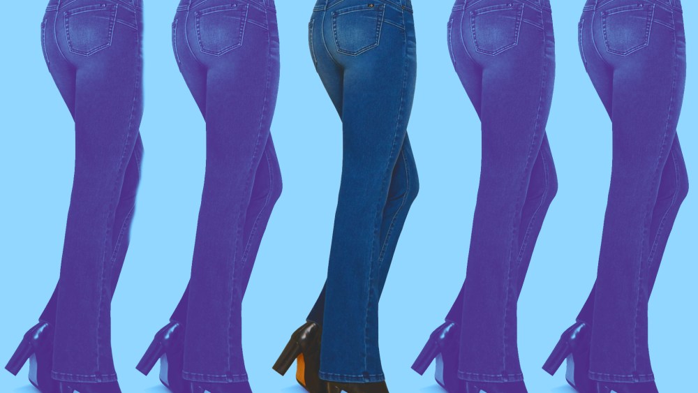 Diane Gilman jeans.