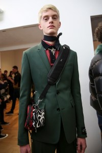 Backstage at Dior Homme Men's Fall 2018
