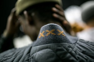 Backstage at Ermenegildo Zegna Men's Fall 2018