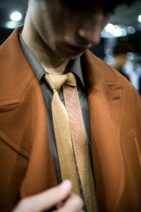 Backstage at Ermenegildo Zegna Men's Fall 2018