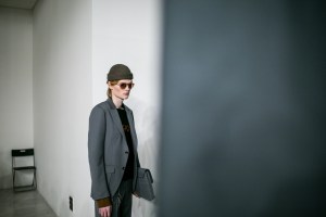 Backstage at Ermenegildo Zegna Men's Fall 2018