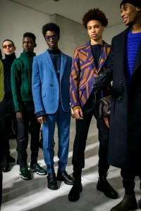 Backstage at Ermenegildo Zegna Men's Fall 2018