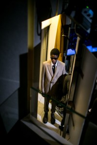 Backstage at Ermenegildo Zegna Men's Fall 2018